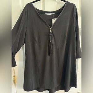 Black dress cover up